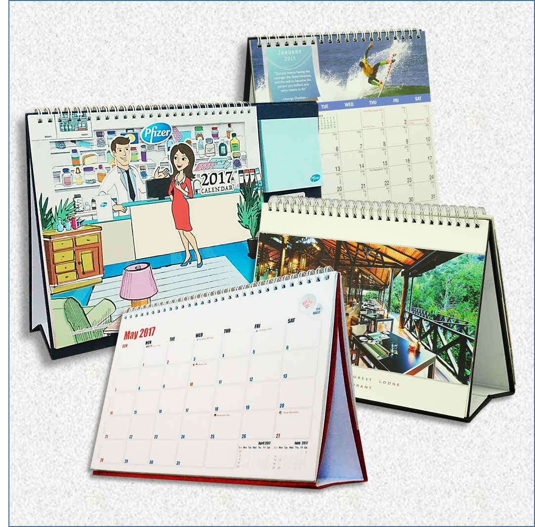 Table Calendar – Stanfine Printing （M) Sdn Bhd