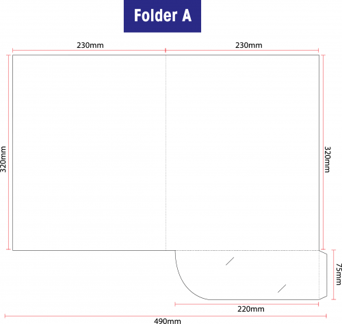 Folder A: Standard 310gsm Artcard