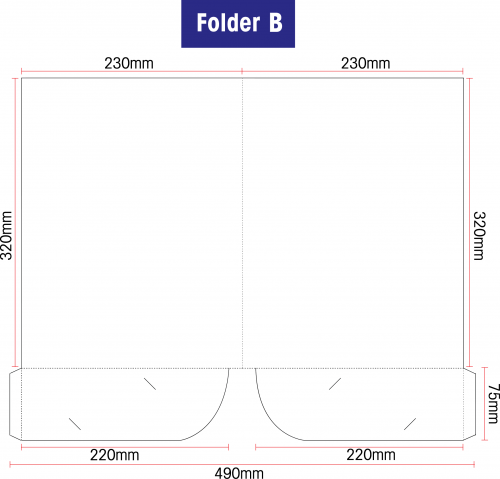 Folder B: Standard 310gsm Artcard