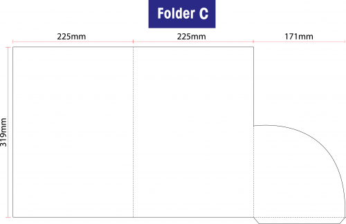 Folder C: Standard 310gsm Artcard